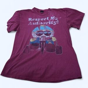 Fifth Sun Burgundy South Park Graphic Tee
